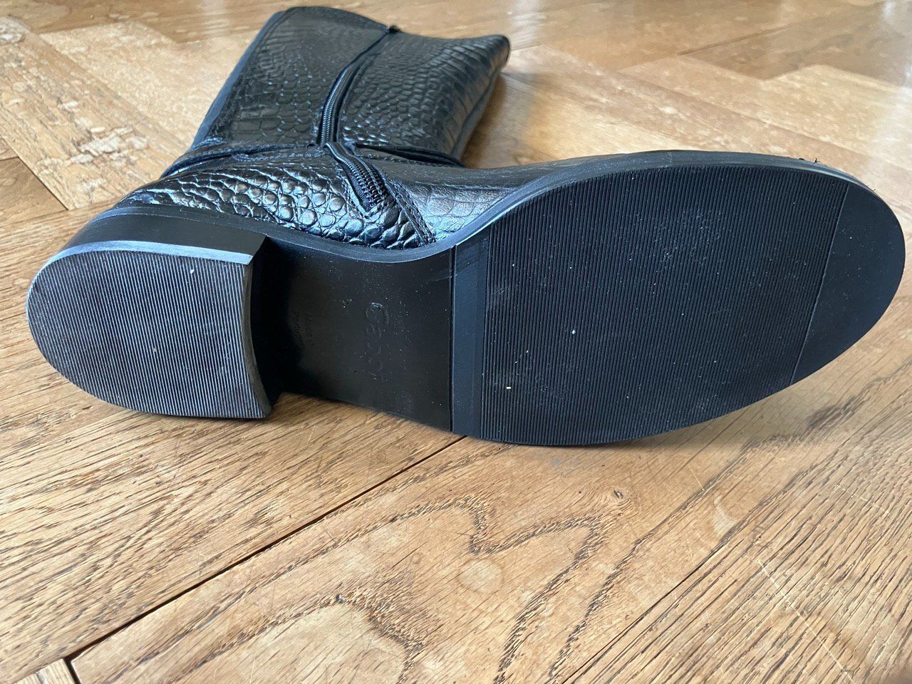 Gabor Scarpe da donna: Stiefel Damen Lederoptik Schwarz - Grösse 38 - Gabor – Nuovo e nell'imballaggio originale da Zürich venduto da minimalist-zh 2
