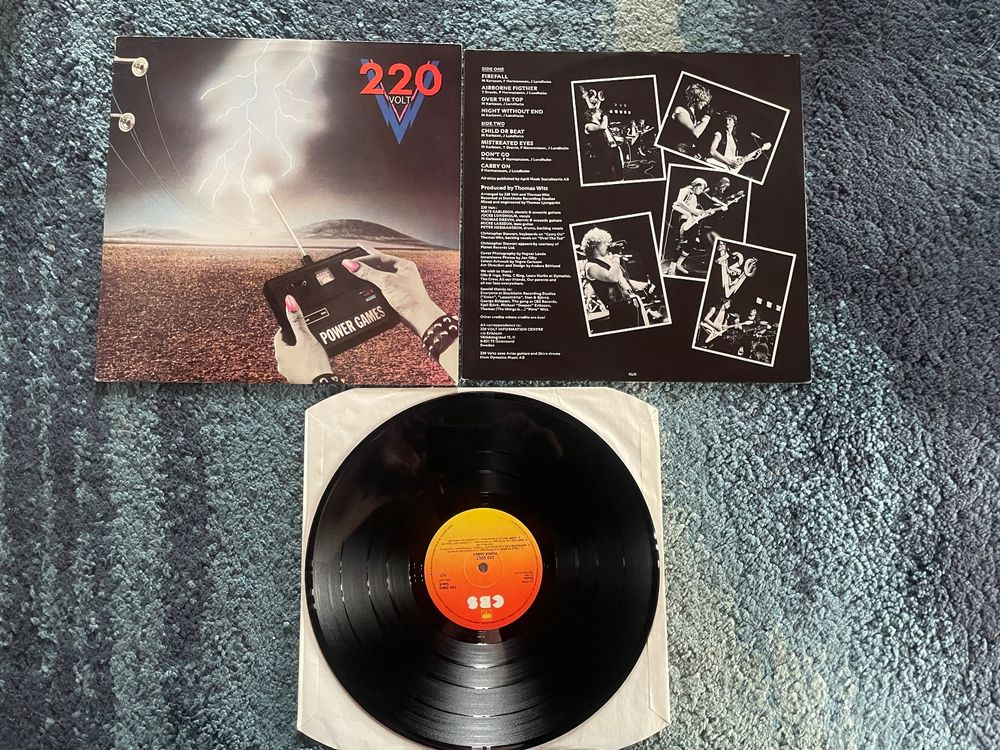 220 Volt - Power Games (Vinyle Neuf)
