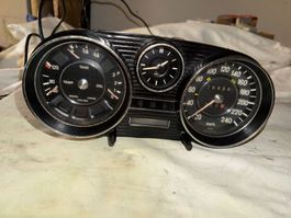 Mercedes W108, W109 Tacho Instrumenteneinheit VDO - 240 km/h