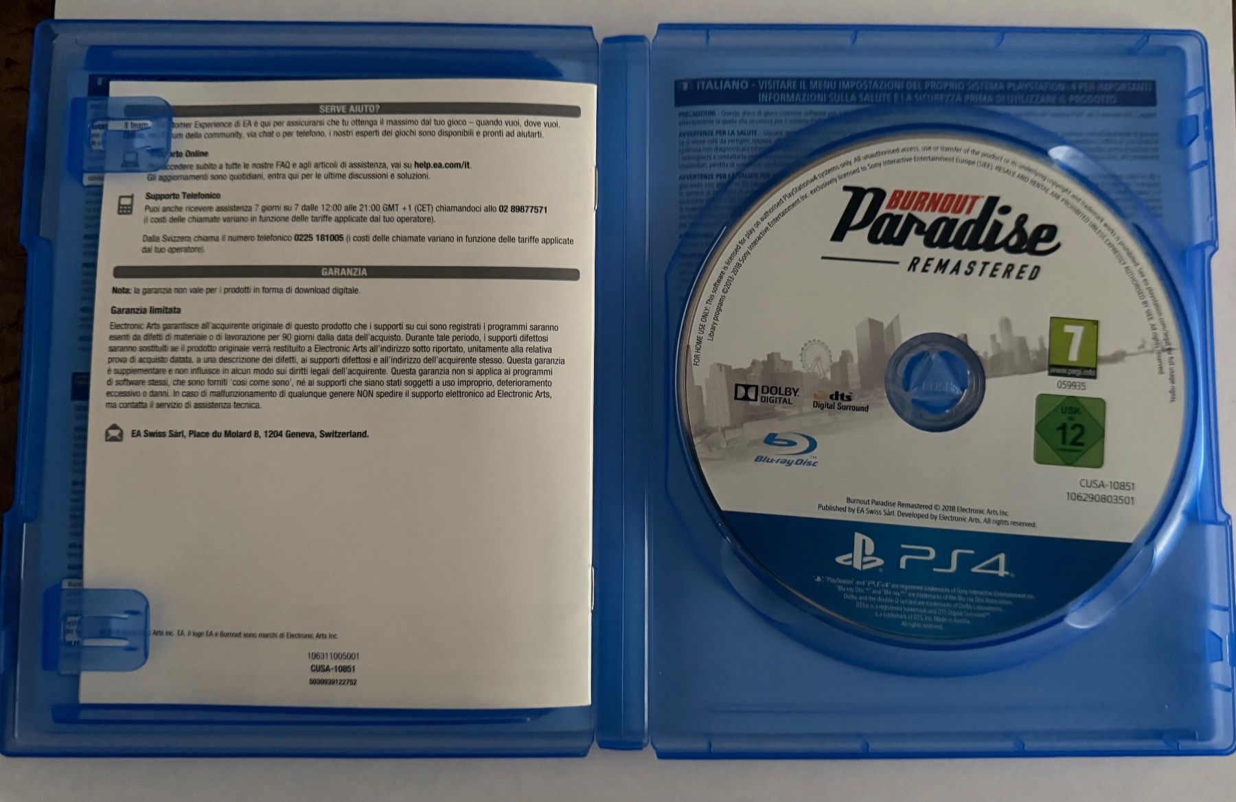 Spiele: PS4 Spiel Burnout Paradise Remastered – Gebraucht aus Winterthur von Seister 1