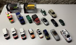 17 Stk. Polizei Feuerwehr Rettung usw. 1:87
