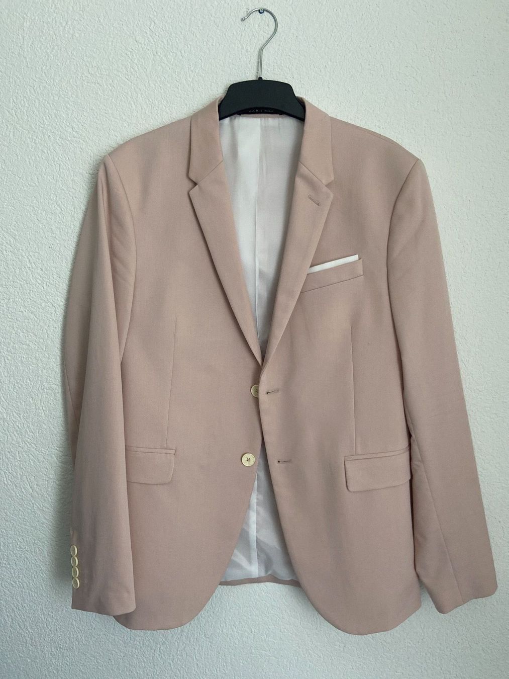 Completi: Herren Blazer rosa von Zara Man – Usato da Zug venduto da Hehe