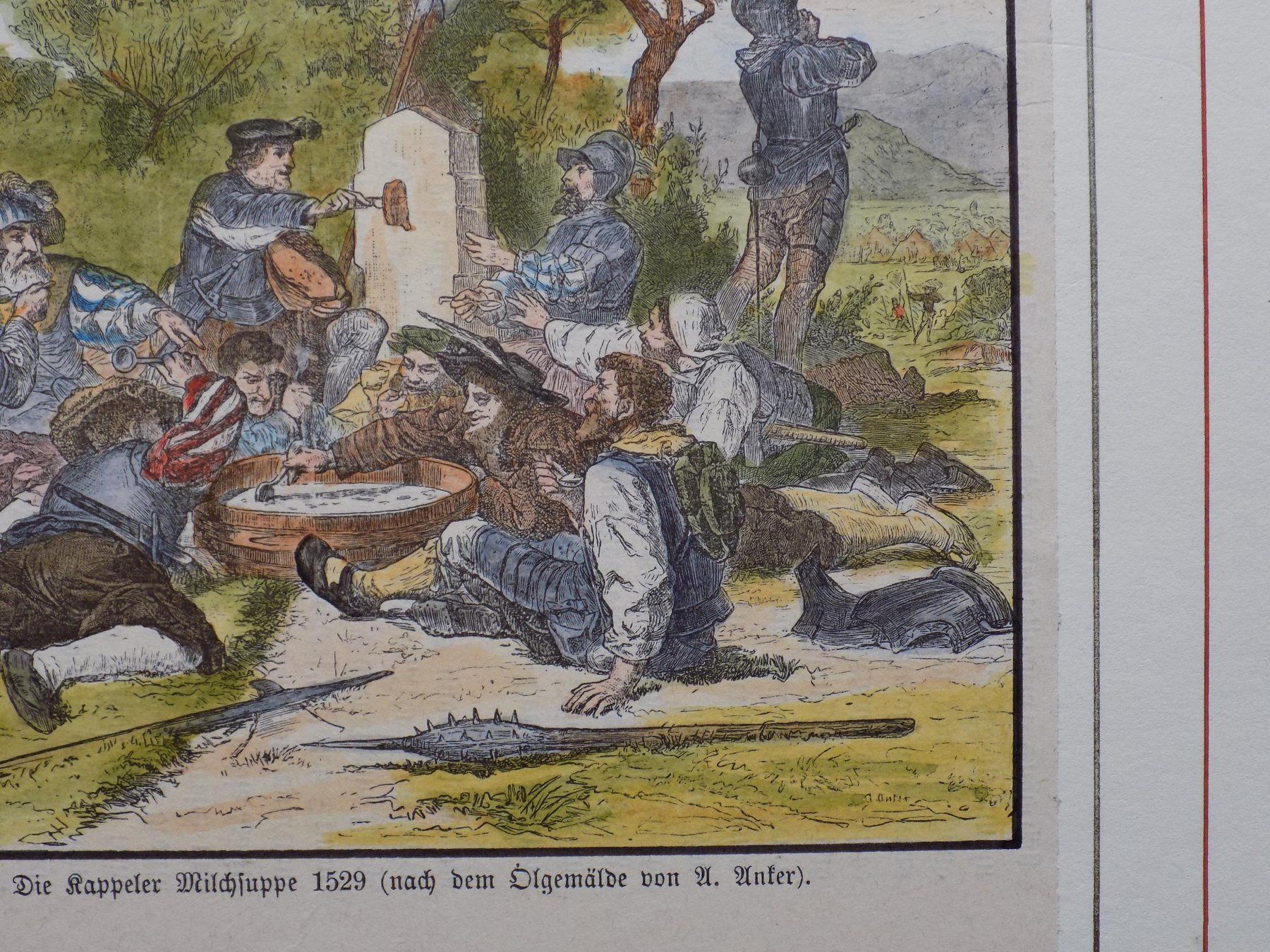 Stiche: Kappeler Milchsuppe koloriert – Gebraucht aus Risch von Rischli15 4