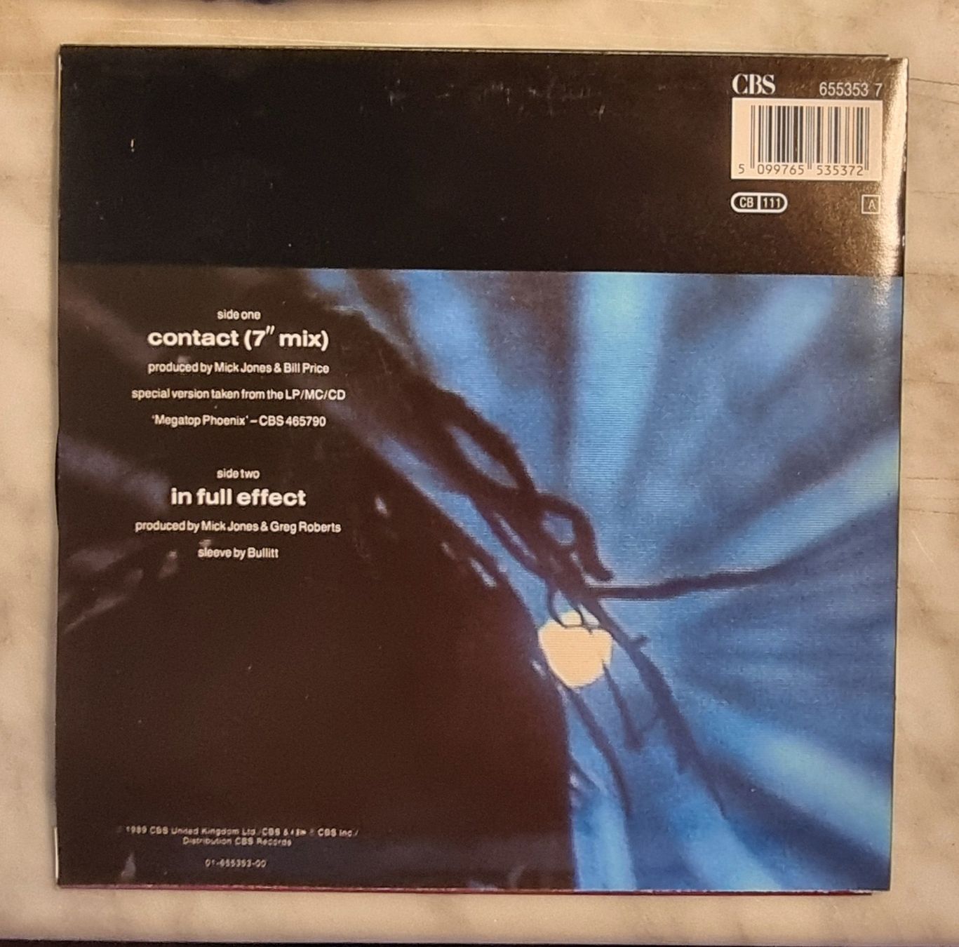 Dischi in vinile: Single Big Audio Dynamite "Contact" Ex-Clash mint! – Nuovo e nell'imballaggio originale da Luzern venduto da Frizzz 1