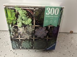 Ravensburger Puzzle Sukkulenten, 300 Teile, Neu & OVP