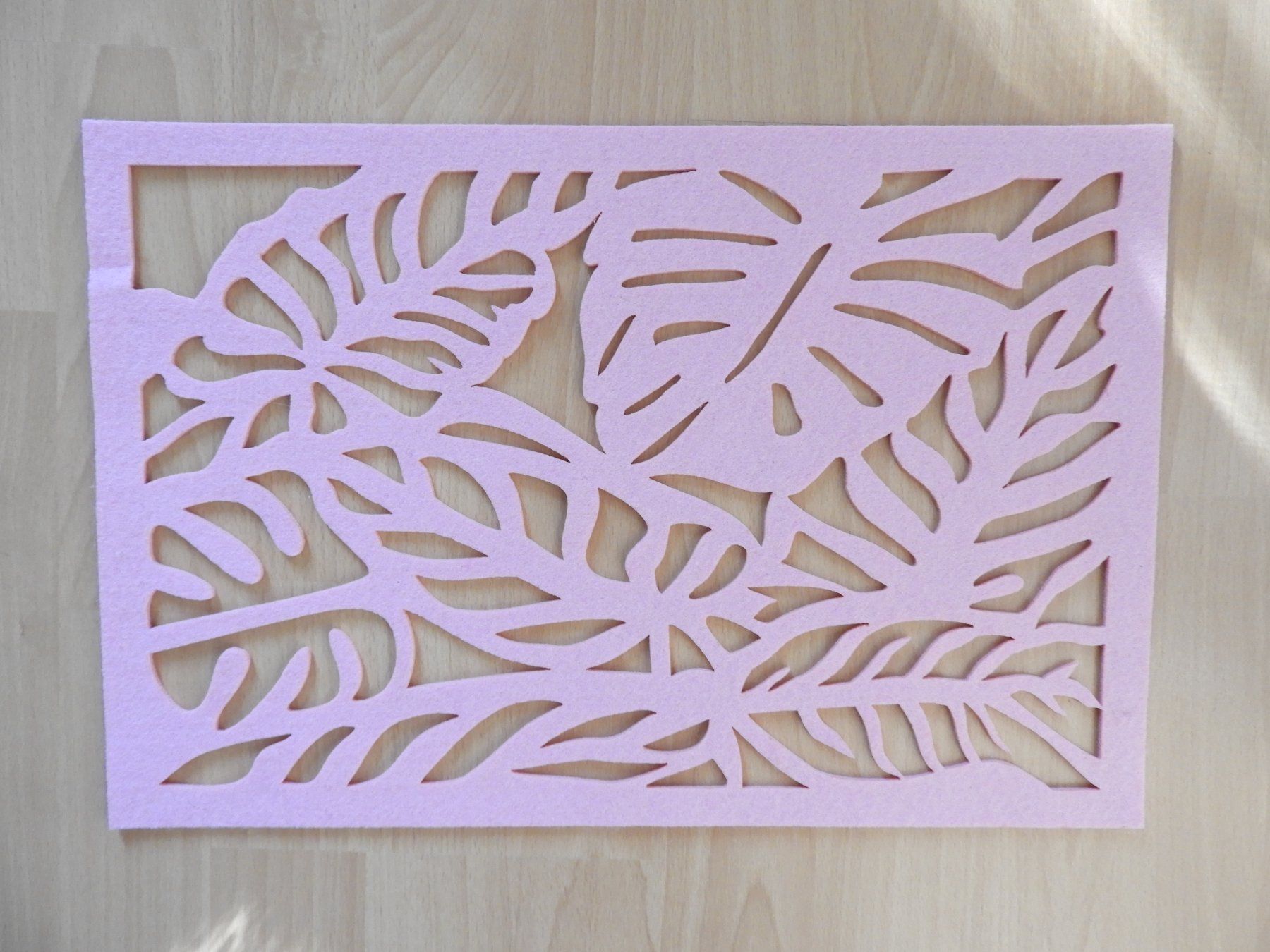 Set di tavolo e panche: 6 Sets de table Feutrine Tropical – Nuovo (secondo la descrizione) da Dombresson venduto da sev_bsb8 3