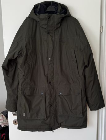 NORTH BEND Parka Herren Gr. XXL Oliv Winterjacke 