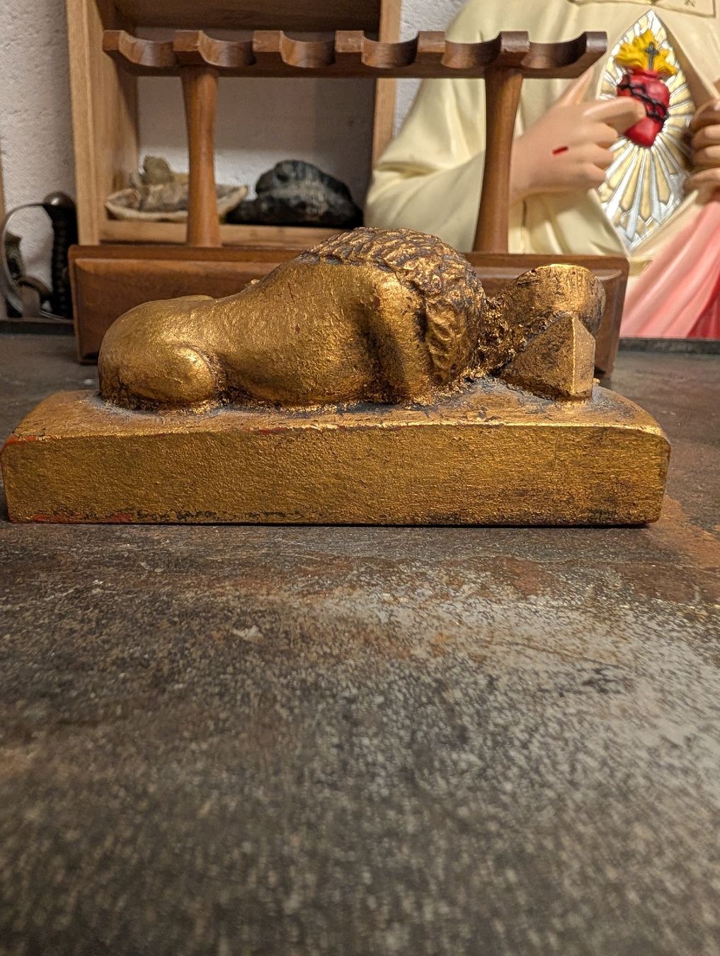 Sculture & Statue: décoration Lion de Lucerne – Usato da La Place (Ayent) venduto da s4c4 1