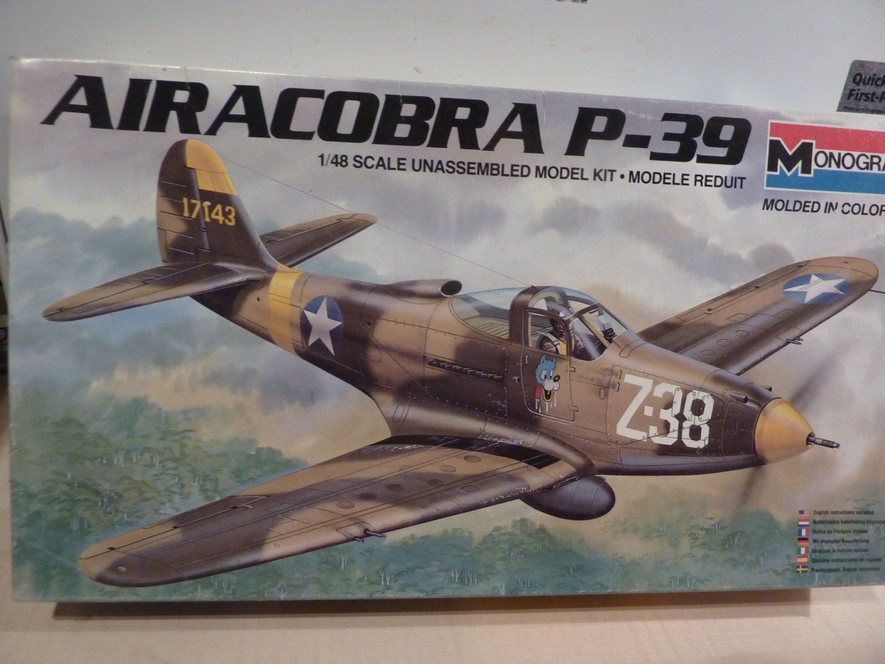 Kit di modellismo & Modellini statici: AIRACOBRA P-39 – Nuovo e nell'imballaggio originale da Balsthal venduto da bouteliee