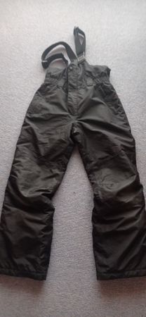 Schwarze Skihose 164