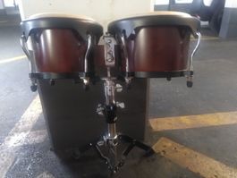 Bongo Trommeln mit Ständer