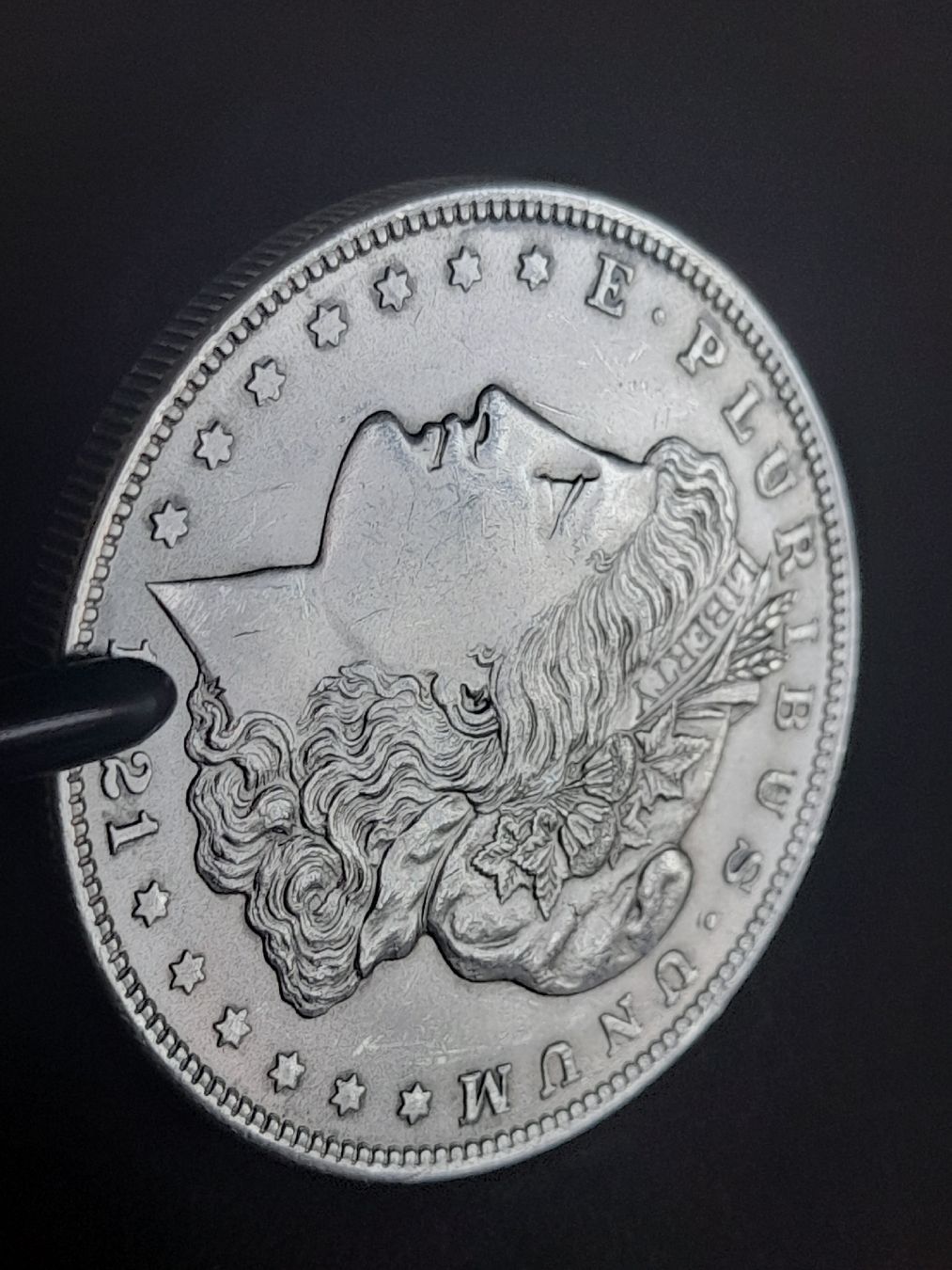 Alle Münzen: One 1 Dollar Morgan 1921 – Gebraucht aus Basel von Basel_20 3