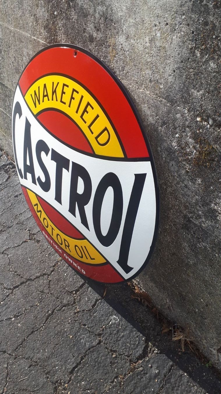 Ecriteaux: Emailschild Castrol – D'occasion à Zürich par timbuktu03 1
