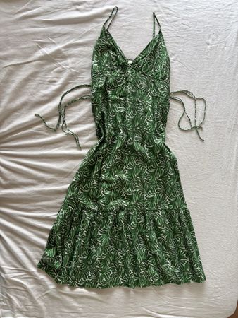 H&M Kleid Sommer grün neuwertig