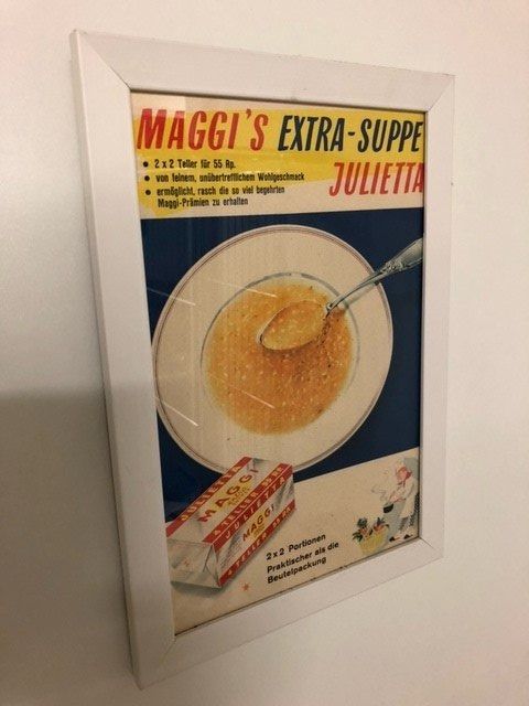 Posters & Illustrations: MAGGI EXRA SUPPE BILD MIT RAMEN 1952 – D'occasion à Ostermundigen par wini63 1
