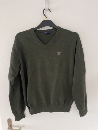 GANT Pullover, Gr. M, Dunkelgrün, Top Zustand, elegant, y2k