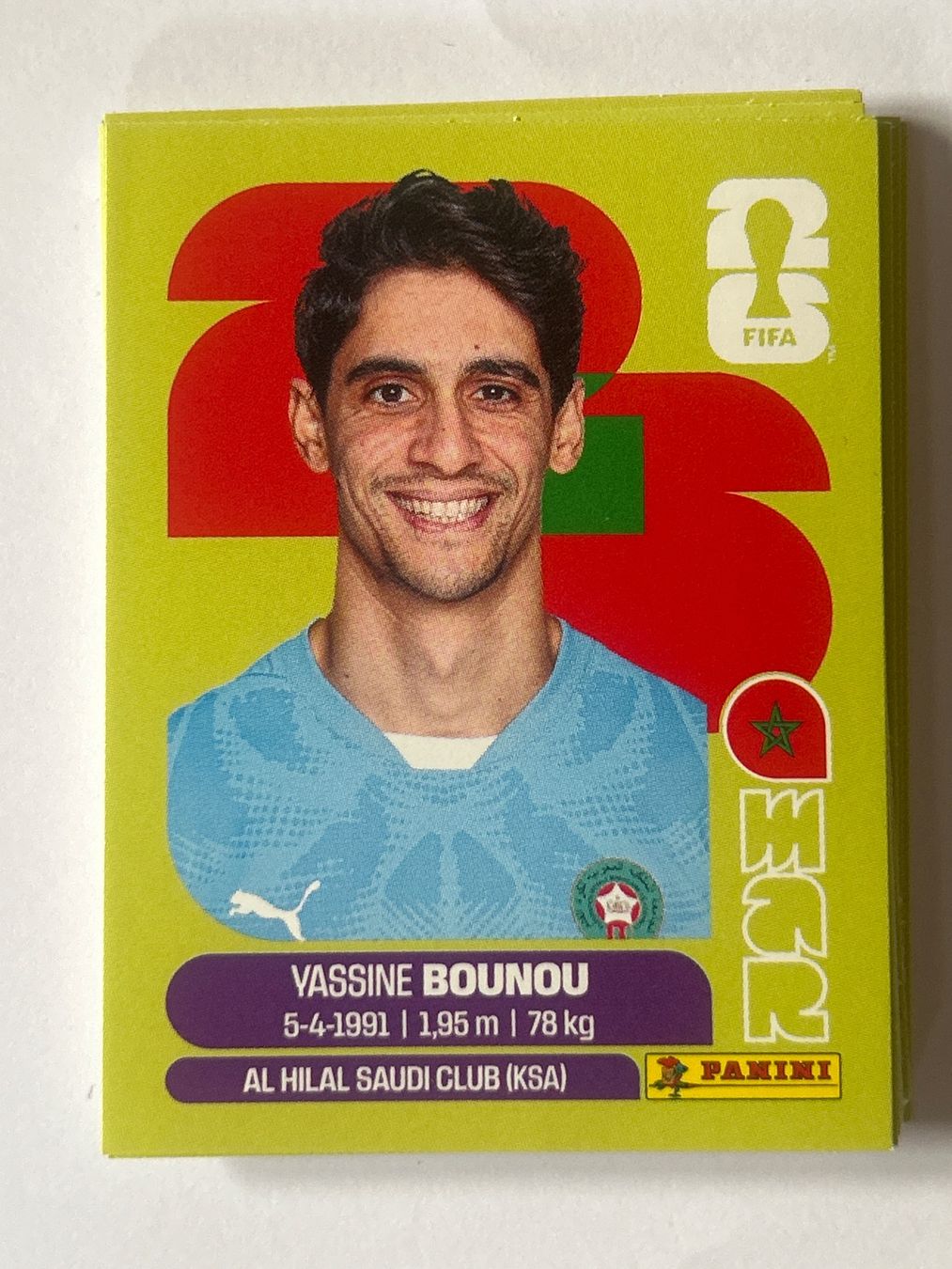 Panini Carte collezionabili: Panini WM 2026 Sticker - Bounou MAR 2 – Nuovo (secondo la descrizione) da Troistorrents venduto da sim_d75d