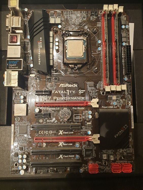 Asus Mainboards: Motherboard mit Prozessor und RAM – Gebraucht aus Aathal-Seegräben von astolp