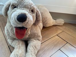 Lieber grosser Plüsch Hund (81 cm)