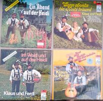 Klaus und Ferdl Heidi Schallplatten 4er Set guter Zustand