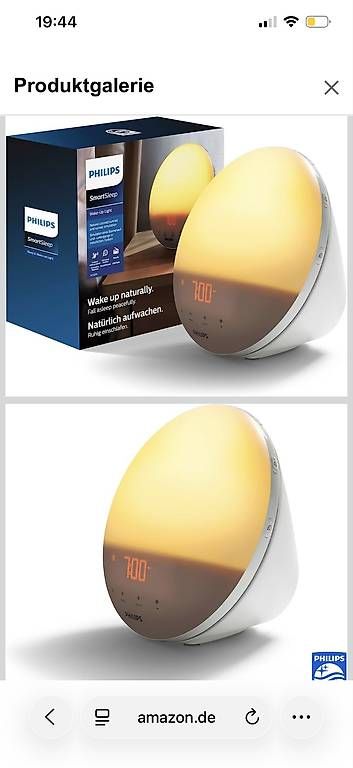 Philips Lampen: Philips Wake Up Licht und Wecker – Gebraucht aus Zürich von annaverasch 1