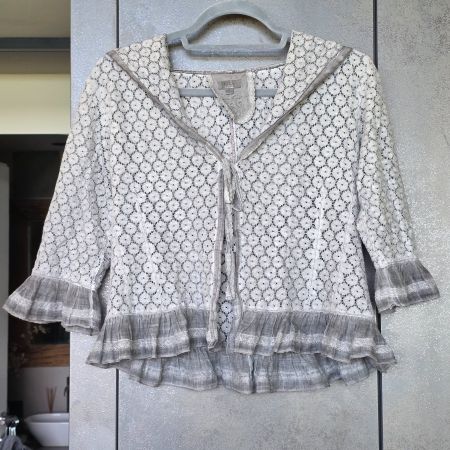 🐸 NILE JÄCKLI MIT SPITZE S CARDIGAN JACKE
