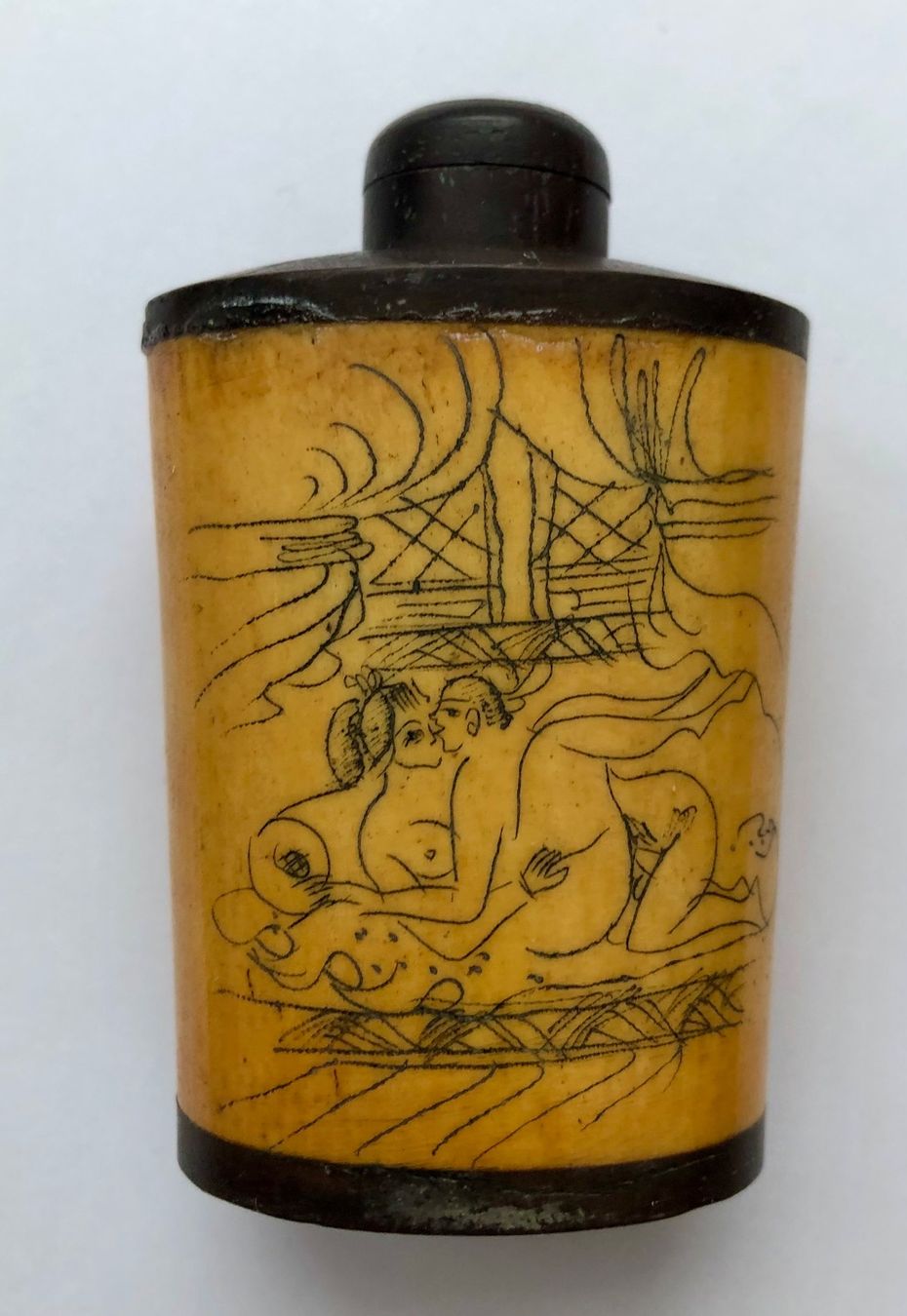 Flaconi: China Snuffbottle mit erotischer Darstellung – Usato da Basel venduto da chinarh891 5