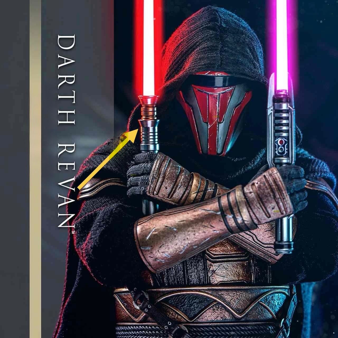 Altro per Film & Serie: Darth Revan Sith Lichtschwert XenoPixel V2 Neopixel 36" – Usato da Glarus venduto da dean94 6