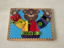 Gioco orsetto in legno "allacci" Melissa & Doug
