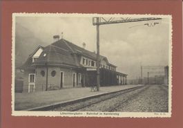 AK ungelaufen Kandersteg Bahnhof