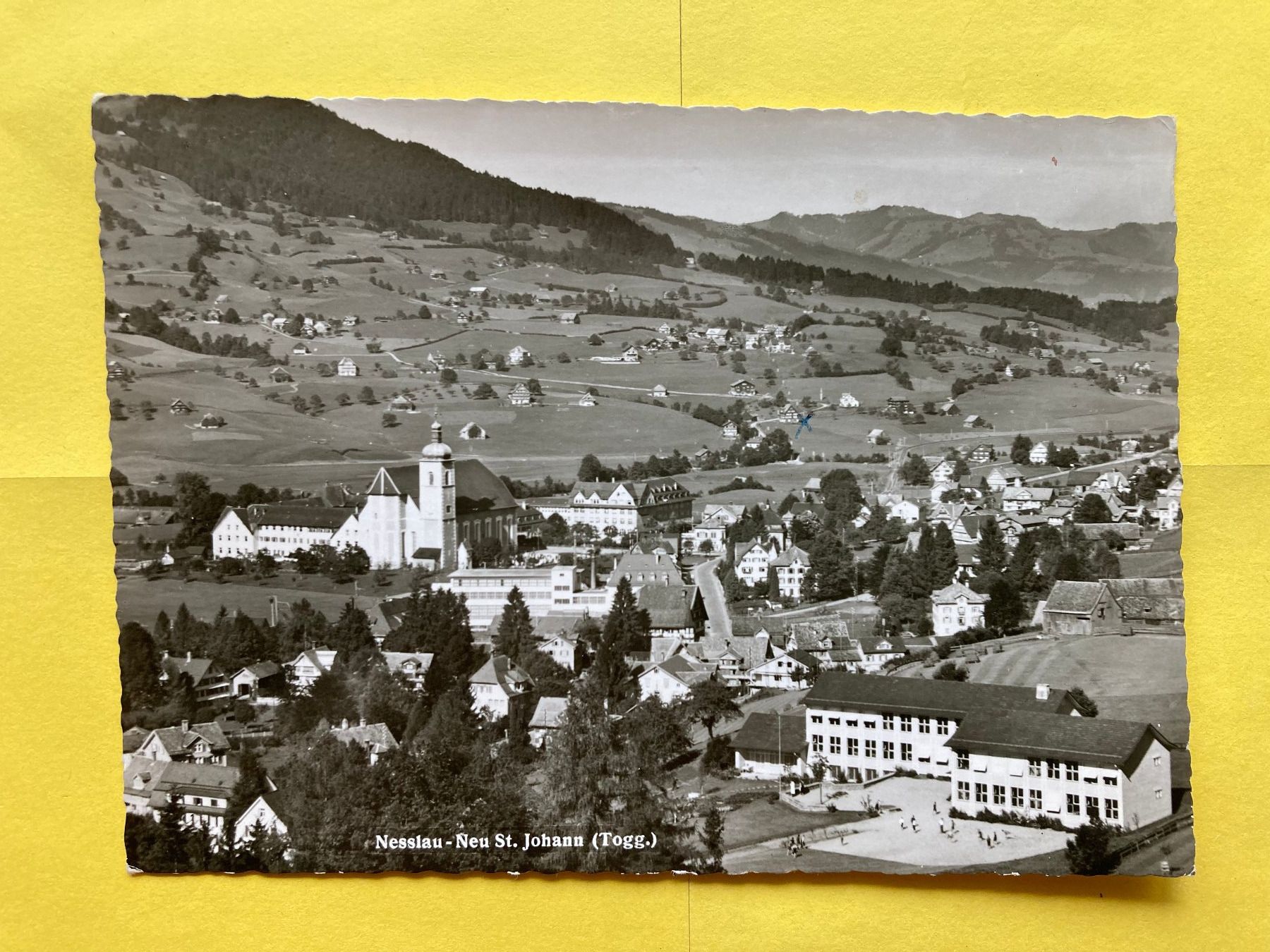 Cartoline postali: Nesslau - Neu St.Johann, 15.8.1966 – Nuovo (secondo la descrizione) da Grabs venduto da paggi01