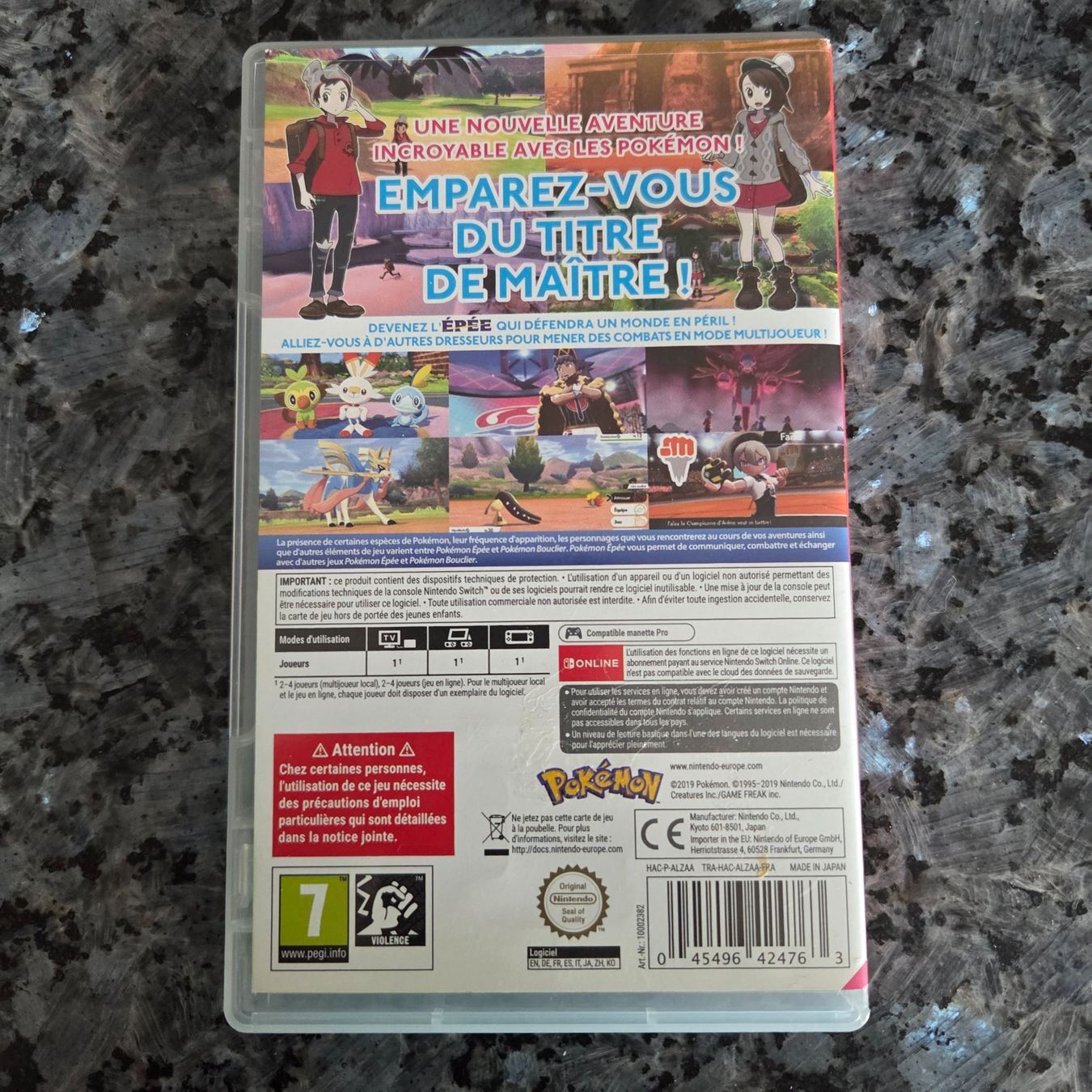Pokémon Spiele: Pokemon Schwert/sword/épée - Nintendo Switch – Gebraucht aus Vernayaz von Lecoffreromand 1
