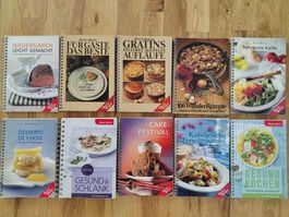 10 Kochbücher / Rezepthefte von Betty Bossi