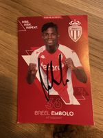Autogrammkarte Breel Embolo 