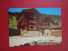 Grimentz Wallis altes walliser Haus