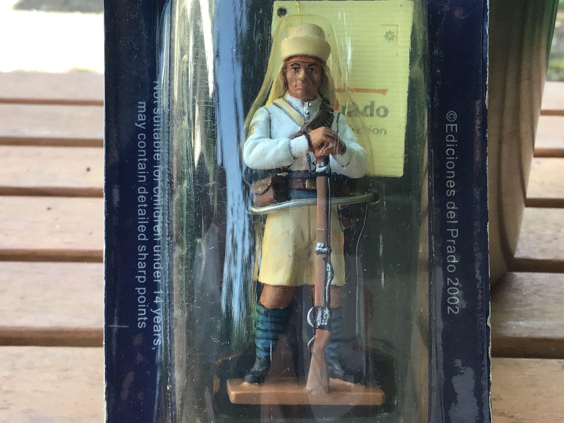 Statuette: Editions del Prado: Sergeant, Egyptian Camel Corps 1915 – Nuovo e nell'imballaggio originale da Männedorf venduto da Modelle-aller-Art