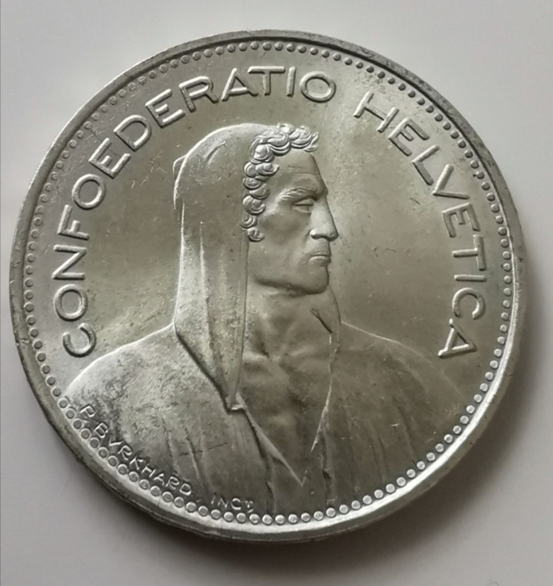 Alle Münzen: 5 Franken 1965 fast stgl Silber – Gebraucht aus Zürich von turbopuz 1