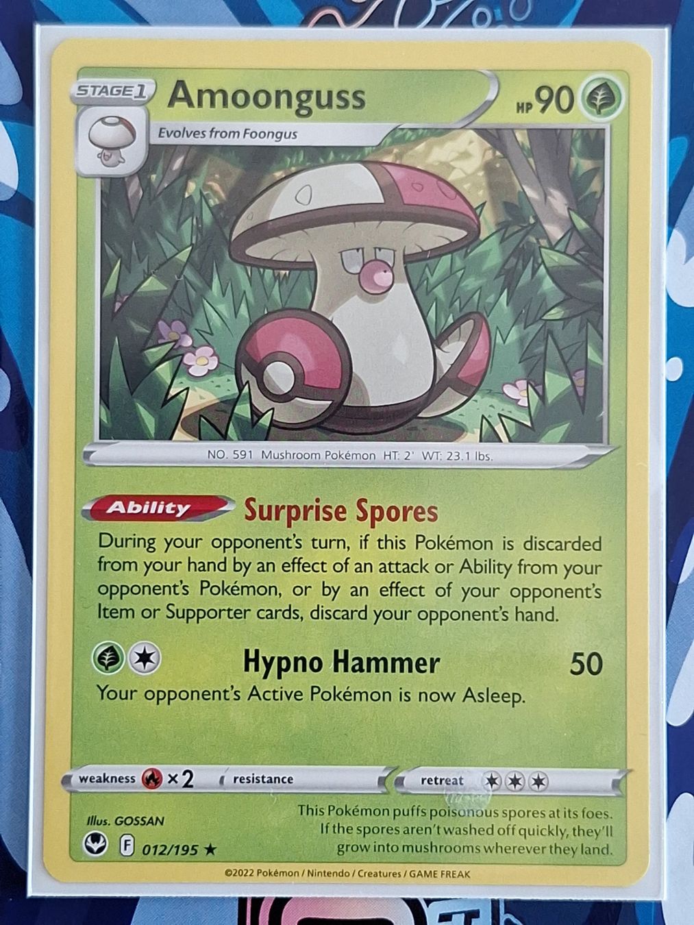 Pokémon Carte collezionabili: Amoonguss - Crown Zenith  #Ord3 – Usato da Altstätten SG venduto da GGsGameshop