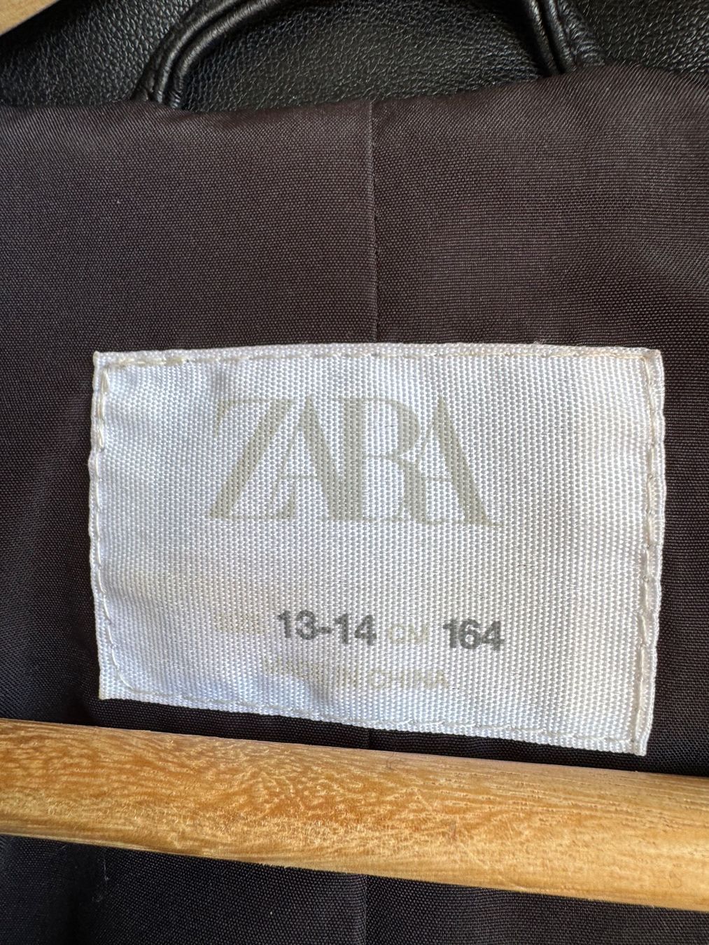 Zara Giacche: Zara Kunstleder Blazer Gr. 164 – Usato da Thun venduto da Iriska77 2