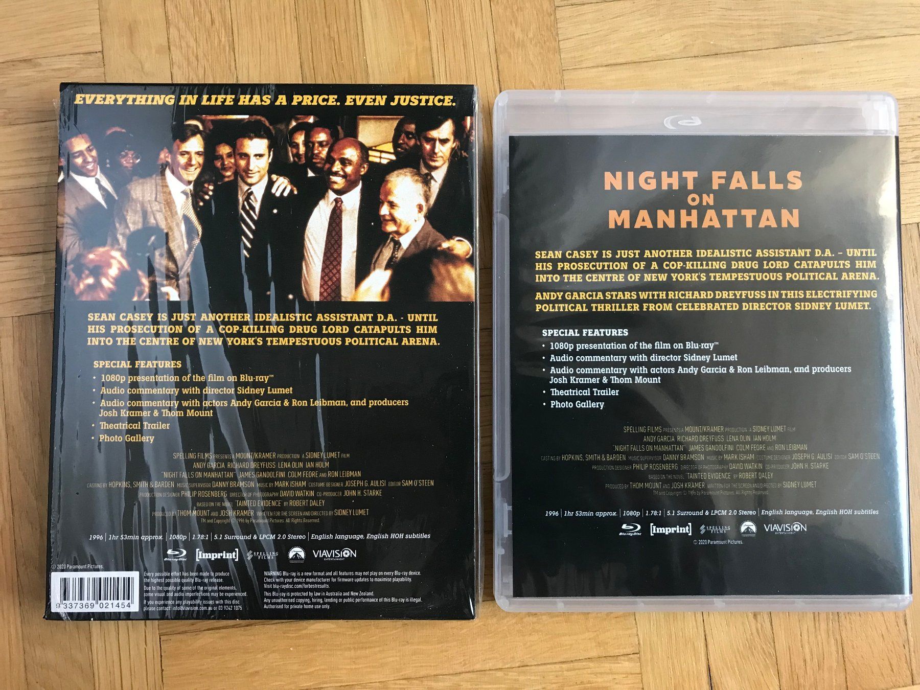 Alle DVDs: Night Falls on Manhattan - mit Slipcase -Imprint #10 Blu-ray – Neu (gemäss Beschreibung) aus Zürich von Malcom 2