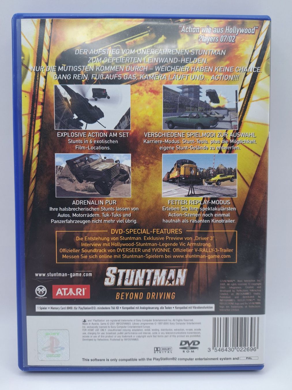 Jeux: Stuntman (Playstation 2/PS2) – D'occasion à Balgach par Wasnwasn 1