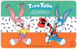 TINY-TOON - japanische Comic Werbe-Telefonkarte, Warner Bros