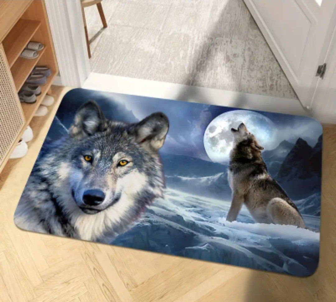 Tappeti: Wolf Teppich 40x60cm – Nuovo e nell'imballaggio originale da Walenstadt venduto da emynmuil1