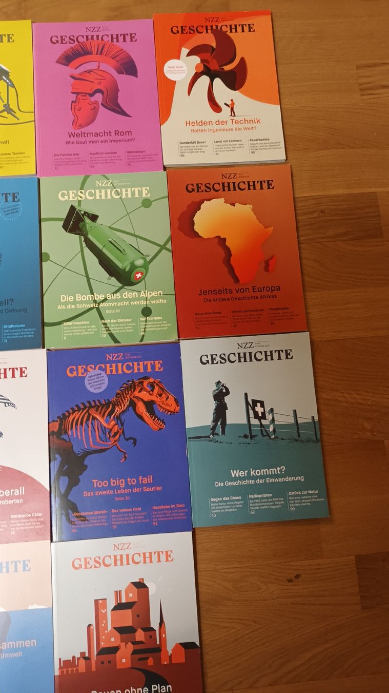 Livres: 19 Bücher NZZ-Geschichten – Neuf (Voir description) à chur par erika025 2