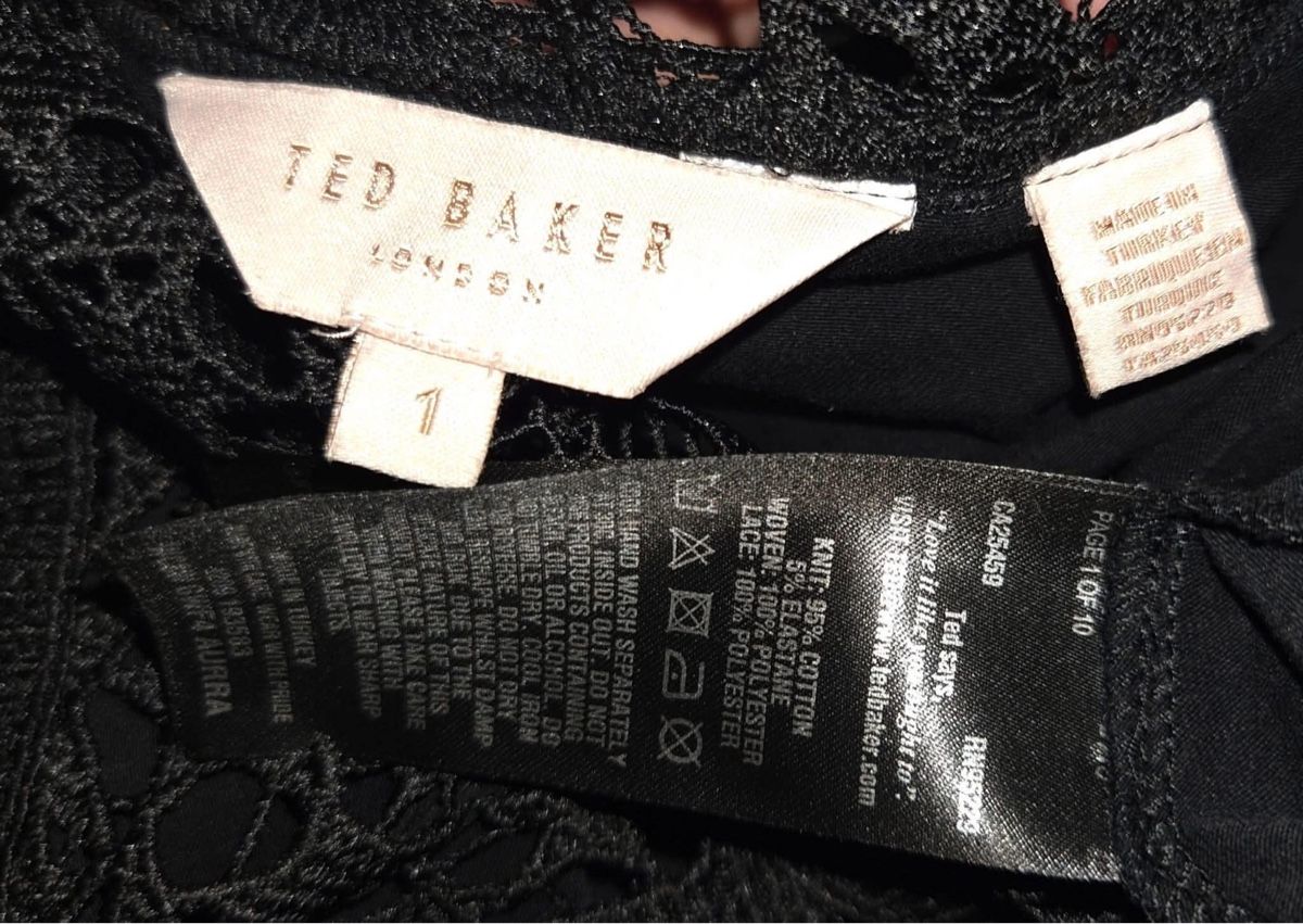 Ted Baker Blusen: Ted Baker Cotton Black Blouse – Gebraucht aus St.Josefen von lop_lh8d 2