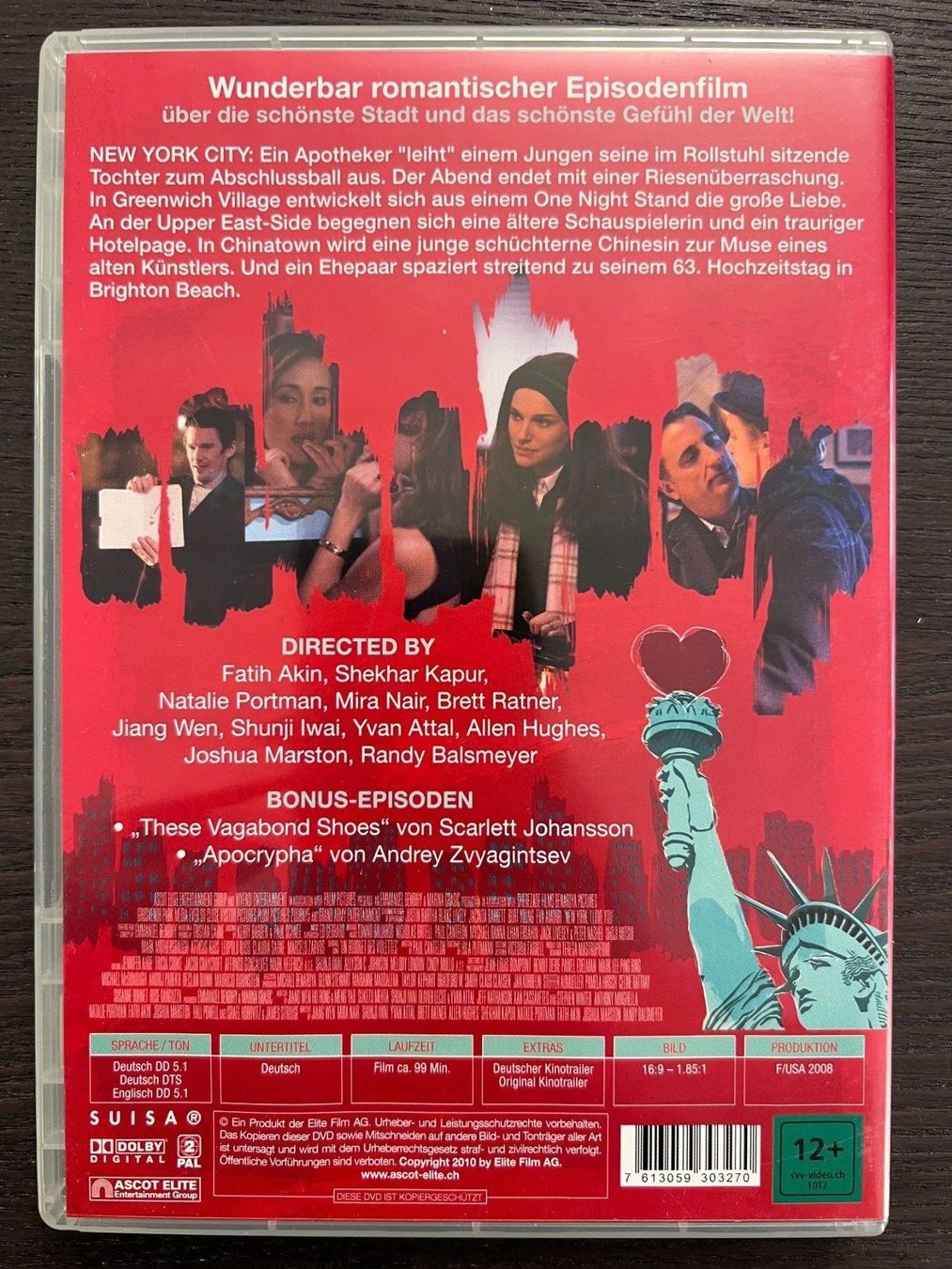 Tutti i DVDs: New York, I Love You – Usato da Zürich venduto da FilmFreunde 1