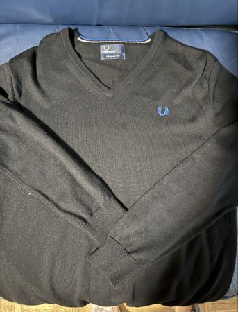 Fred Perry Pullover dünn Merino Wolle