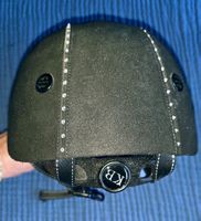 Schicker Reithelm mit Glitzersteinchen – Grösse S (53-55 cm)