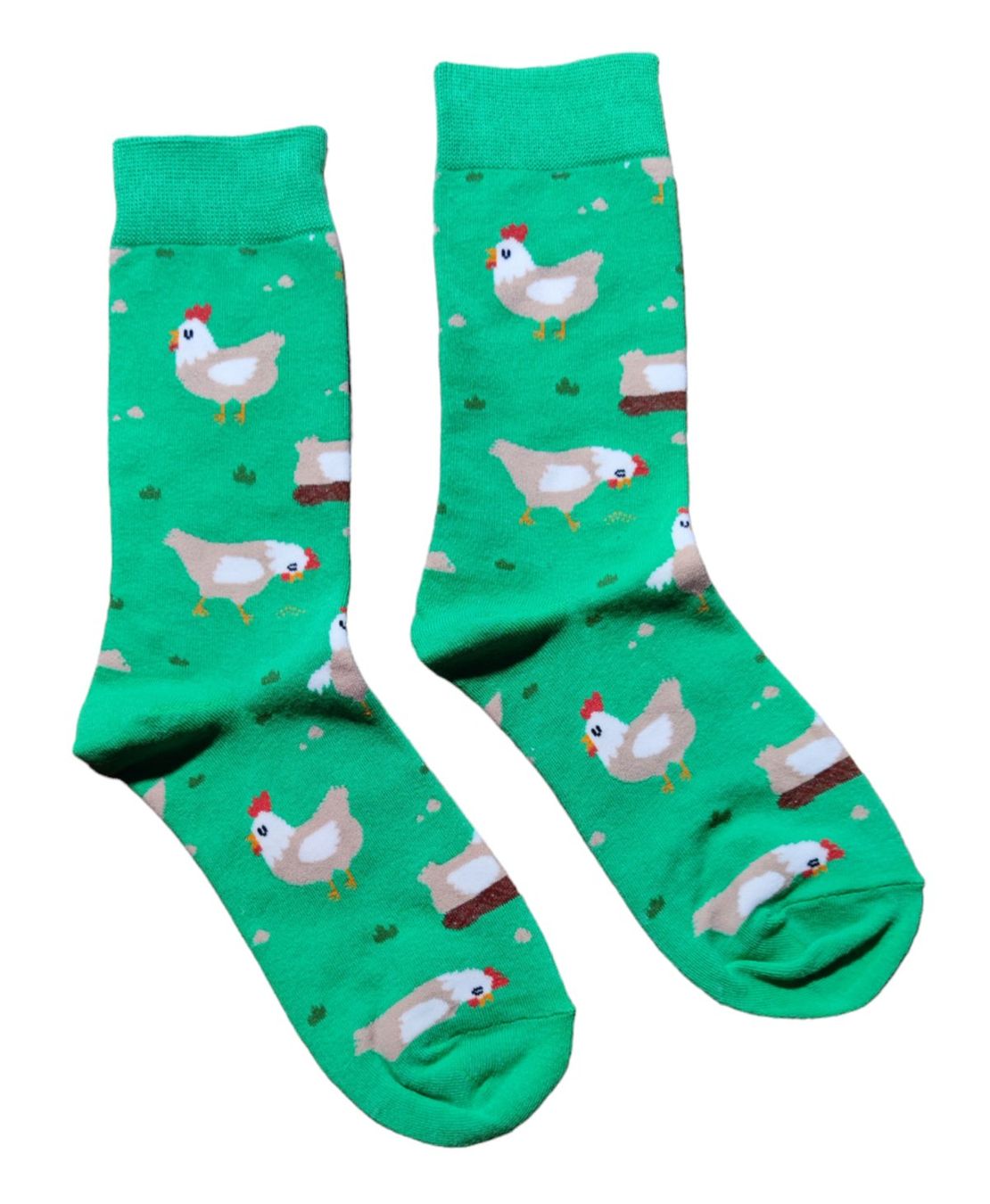 Socken: Socken Hühner / Chicken / Bauernhof / Farm – Neu und originalverpackt aus Zürich von amysmith