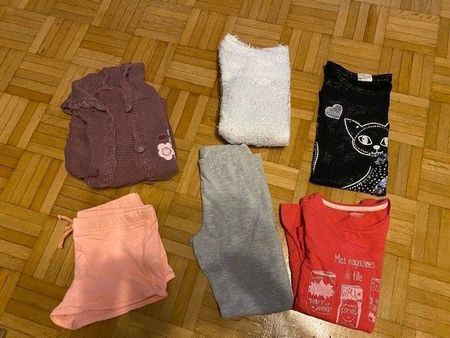 Kleiderpaket 6-teilig Mädchen Gr.126/128